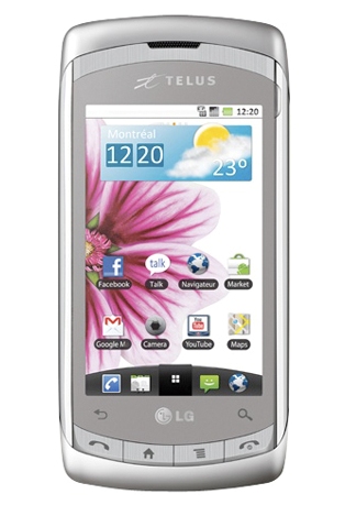 lg shine touchscreen